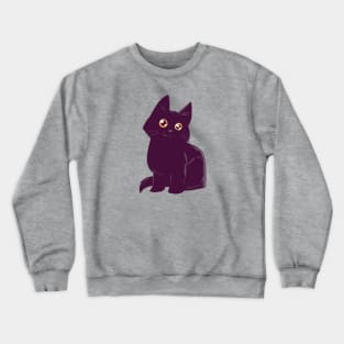 Cute black cat Crewneck Sweatshirt